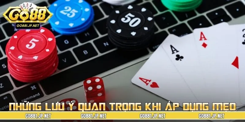 Lưu ý cược tài xỉu người chơi cần nhớ